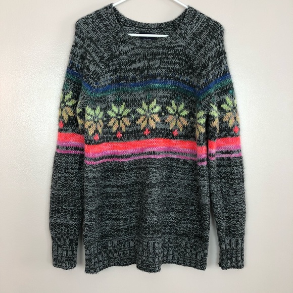 AE | Bright Fair Isle Jegging Sweater - Picture 3 of 7